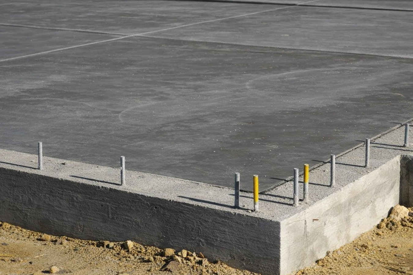 Slab foundation building in Daytona Beach, FL